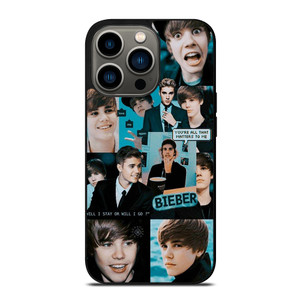 JUSTIN BIEBER COLLAGE iPhone 13 Pro Case Cover