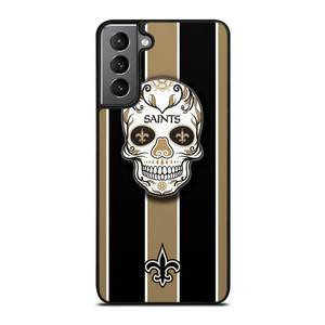 NEW ORLEANS SAINTS SKULL Samsung Galaxy S21 Plus Case Cover NEW ORLEANS SAINTS SKULL Samsung Galaxy S21 Plus Case Cover