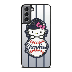 NEW YORK YANKEES HELLO KITTY 4 Samsung Galaxy S21 Plus Case Cover