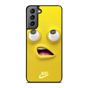NIKE YELLOW SMILE EMOTICON Samsung Galaxy S21 Plus Case Cover