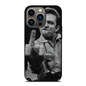 JOHNNY CASH MIDDLE FINGER iPhone 13 Pro Case Cover