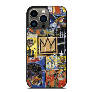 JEAN MICHEL BASQUIAT ART 3 iPhone 13 Pro Case Cover