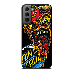 SANTA CRUZ SKATEBOARDS PIZZA Samsung Galaxy S21 Plus Case Cover SANTA CRUZ SKATEBOARDS PIZZA Samsung Galaxy S21 Plus Case Cover