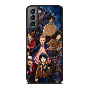 STRANGER THINGS CHARACTERS 1 Samsung Galaxy S21 Plus Case Cover