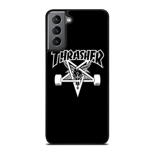 THRASER SKATEBOARD BLACK Samsung Galaxy S21 Plus Case Cover THRASER SKATEBOARD BLACK Samsung Galaxy S21 Plus Case Cover
