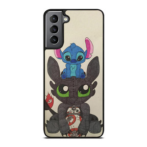 TOOTHLESS AND STITCH Samsung Galaxy S21 Plus Case Cover TOOTHLESS AND STITCH Samsung Galaxy S21 Plus Case Cover