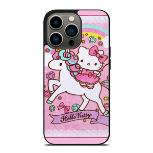 HELLO KITTY UNICORN iPhone 13 Pro Case Cover