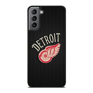 DETROIT RED WINGS METAL LOGO Samsung Galaxy S21 Plus Case Cover
