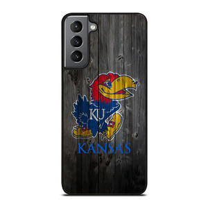 KANSAS JAYHAWKS WOODEN LOGO Samsung Galaxy S21 Plus Case Cover KANSAS JAYHAWKS WOODEN LOGO Samsung Galaxy S21 Plus Case Cover