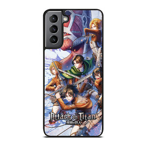 ATTACK ON TITAN CHARACTER 2 Samsung Galaxy S21 Plus Case Cover