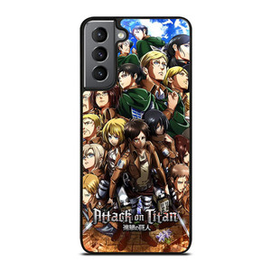 ATTACK ON TITAN CHARACTER Samsung Galaxy S21 Plus Case Cover ATTACK ON TITAN CHARACTER Samsung Galaxy S21 Plus Case Cover