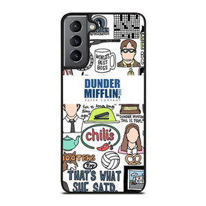 DUNDER MIFFLIN COLLAGE Samsung Galaxy S21 Plus Case Cover