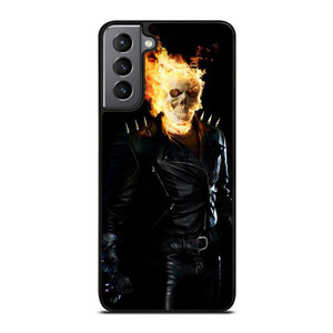 GHOST RIDER SKULL Samsung Galaxy S21 Plus Case Cover GHOST RIDER SKULL Samsung Galaxy S21 Plus Case Cover