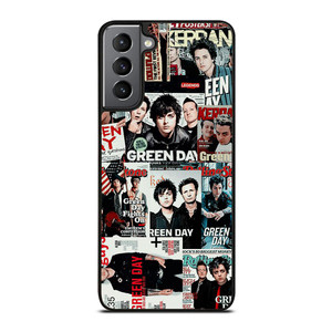 GREEN DAY BAND COLLAGE Samsung Galaxy S21 Plus Case Cover
