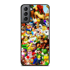 MARIO BROS ALL CHARACTER Samsung Galaxy S21 Plus Case Cover