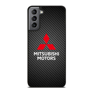 MITSUBISHI MOTORS CARBON LOGO Samsung Galaxy S21 Plus Case Cover