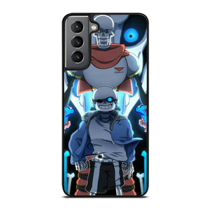 PAPYRUS AND SANS UNDERTALE SKULL Samsung Galaxy S21 Plus Case Cover