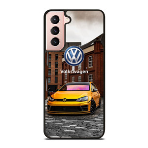 VW VOLKSWAGEN GTI CAR YEELOW Samsung Galaxy S21 Case Cover
