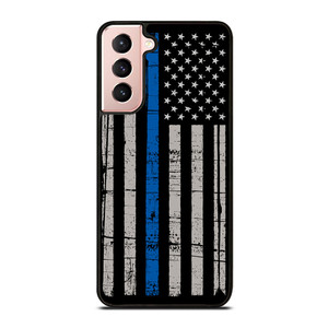 THIN BLUE LINE USA Samsung Galaxy S21 Case Cover THIN BLUE LINE USA Samsung Galaxy S21 Case Cover