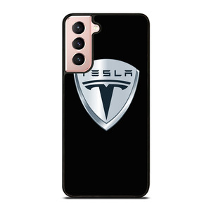 TESLA BLACK LOGO Samsung Galaxy S21 Case Cover