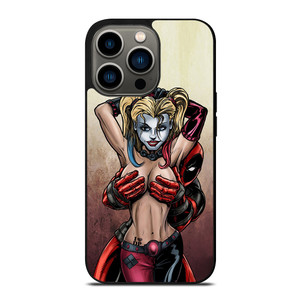 DEADPOOL HARLEY QUINN 3 iPhone 13 Pro Case Cover
