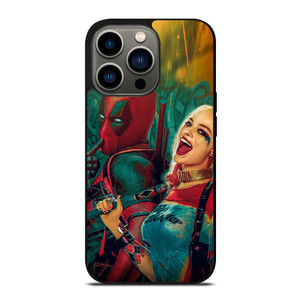DEADPOOL HARLEY QUINN 1 iPhone 13 Pro Case Cover