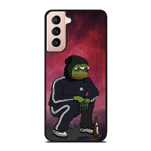 PEPE THE SMUG SAD Samsung Galaxy S21 Case Cover PEPE THE SMUG SAD Samsung Galaxy S21 Case Cover