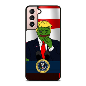 PEPE THE SMUG FROG DONALD TRUMP Samsung Galaxy S21 Case Cover PEPE THE SMUG FROG DONALD TRUMP Samsung Galaxy S21 Case Cover