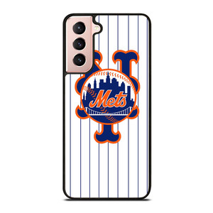 NEW YORK METS STRIPE Samsung Galaxy S21 Case Cover NEW YORK METS STRIPE Samsung Galaxy S21 Case Cover