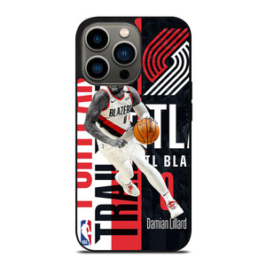 DAMIAN LILLARD TRAIL BLAZERS iPhone 13 Pro Case Cover