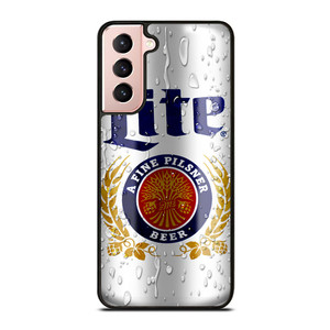 MILLER LITE BEER CAN Samsung Galaxy S21 Case Cover MILLER LITE BEER CAN Samsung Galaxy S21 Case Cover