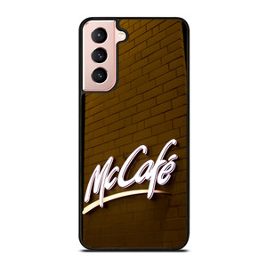 MCCAFE LOGO Samsung Galaxy S21 Case Cover MCCAFE LOGO Samsung Galaxy S21 Case Cover