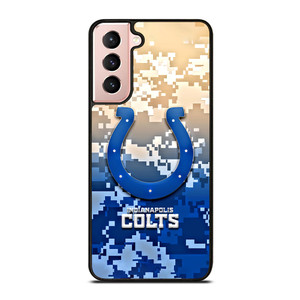 INDIANAPOLIS COLTS CAMO LOGO Samsung Galaxy S21 Case Cover INDIANAPOLIS COLTS CAMO LOGO Samsung Galaxy S21 Case Cover