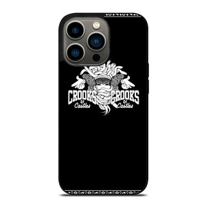 CROOKS AND CASTLES LOGO iPhone 13 Pro Case Cover