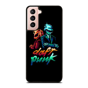 DAFT PUNK 8 BIT Samsung Galaxy S21 Case Cover DAFT PUNK 8 BIT Samsung Galaxy S21 Case Cover