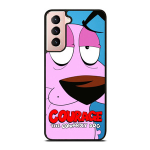 COURAGE THE COWARDLY DOG 2 Samsung Galaxy S21 Case Cover