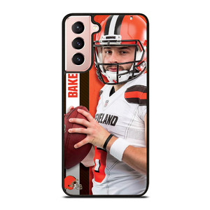 CLEVELAND BROWNS BAKER MAYFIELD Samsung Galaxy S21 Case Cover CLEVELAND BROWNS BAKER MAYFIELD Samsung Galaxy S21 Case Cover