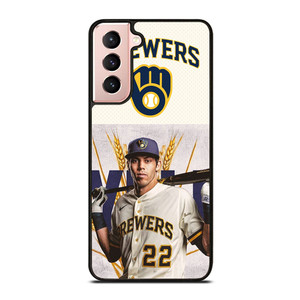 CHRISTIAN YELICH MILWAUKEE BREWERS 1 Samsung Galaxy S21 Case Cover CHRISTIAN YELICH MILWAUKEE BREWERS 1 Samsung Galaxy S21 Case Cover