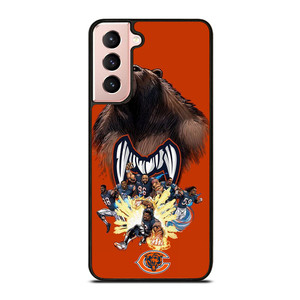 CHICAGO BEARS SQUAD Samsung Galaxy S21 Case Cover CHICAGO BEARS SQUAD Samsung Galaxy S21 Case Cover