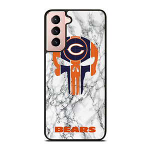 CHICAGO BEARS PUNISHER SKULL Samsung Galaxy S21 Case Cover