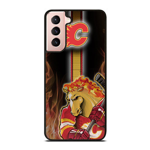 CALGARY FLAMES MASCOT Samsung Galaxy S21 Case Cover CALGARY FLAMES MASCOT Samsung Galaxy S21 Case Cover