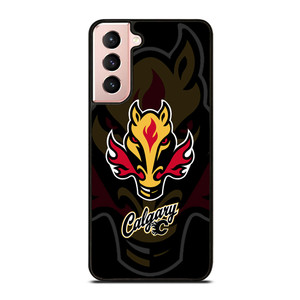 CALGARY FLAMES LOGO Samsung Galaxy S21 Case Cover CALGARY FLAMES LOGO Samsung Galaxy S21 Case Cover