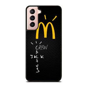 CACTUS JACK TRAVIS SCOTT MCDONALD'S METAL LOGO Samsung Galaxy S21 Case Cover CACTUS JACK TRAVIS SCOTT MCDONALD'S METAL LOGO Samsung Galaxy S21 Case Cover