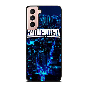 BLUE & WHITE SIDEMEN Samsung Galaxy S21 Case Cover BLUE & WHITE SIDEMEN Samsung Galaxy S21 Case Cover