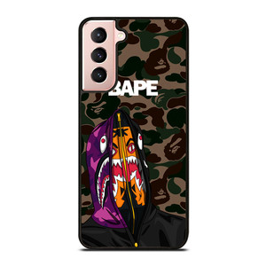 BAPE CAMO SHARK 2 Samsung Galaxy S21 Case Cover BAPE CAMO SHARK 2 Samsung Galaxy S21 Case Cover