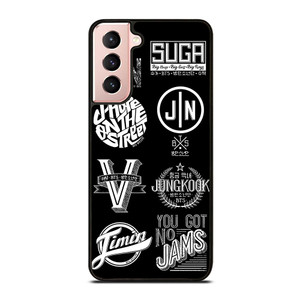 BANGTAN BOYS BTS KPOP LOGO Samsung Galaxy S21 Case Cover BANGTAN BOYS BTS KPOP LOGO Samsung Galaxy S21 Case Cover