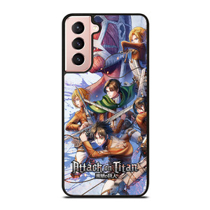 ATTACK ON TITAN CHARACTER 2 Samsung Galaxy S21 Case Cover