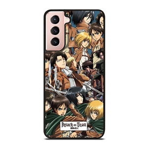 ATTACK ON TITAN ALL CHARACTER Samsung Galaxy S21 Case Cover ATTACK ON TITAN ALL CHARACTER Samsung Galaxy S21 Case Cover