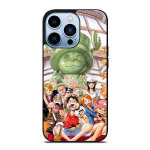 ONE PIECE LUFFY FRIENDS iPhone 13 Pro Max Case Cover