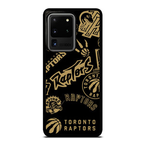 TORONTO RAPTORS LOGO COLLAGE Samsung Galaxy S20 Ultra Case Cover